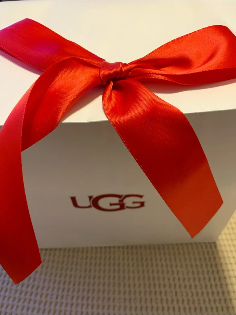UGG branded white